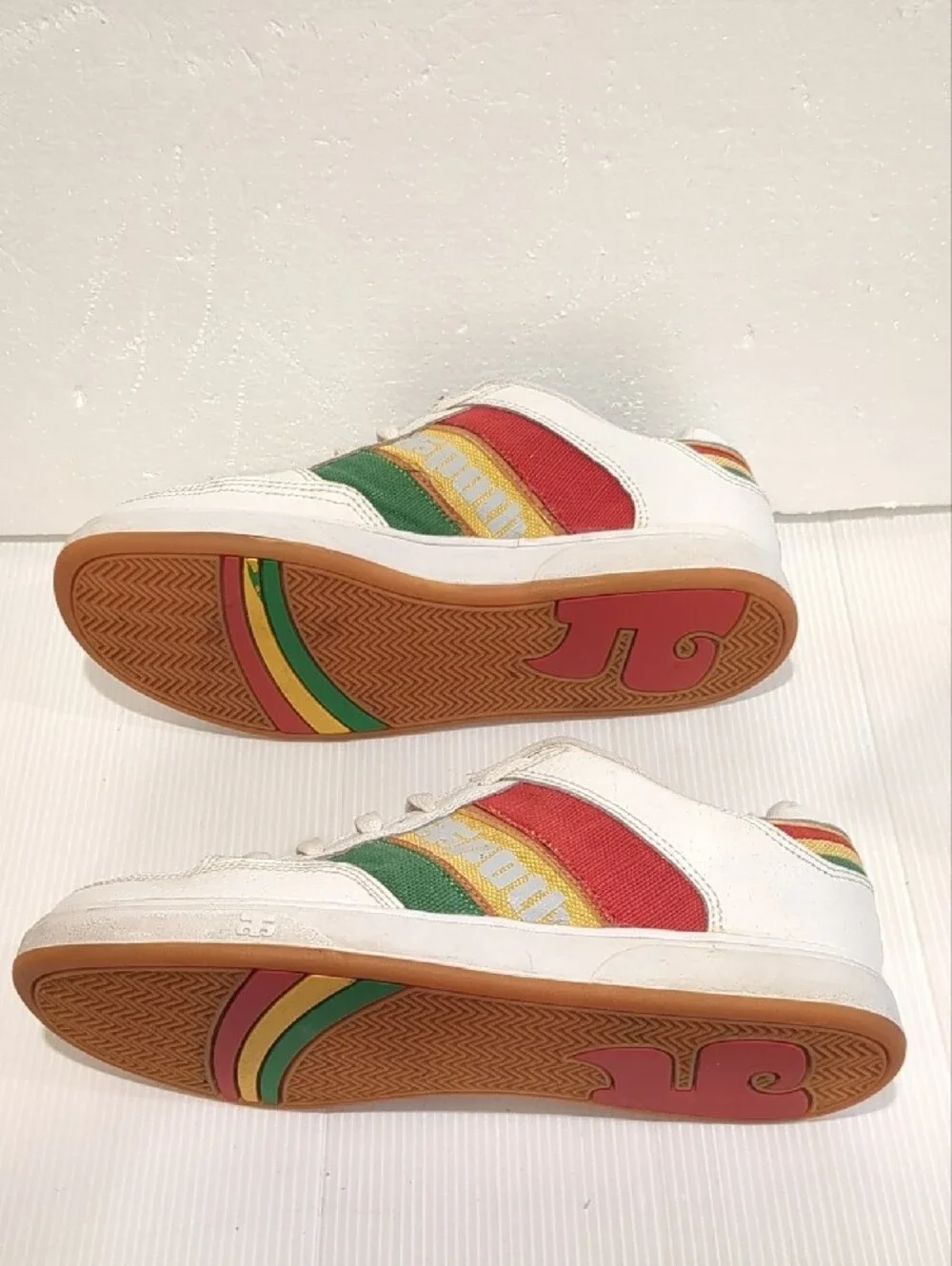 Rare Y2K Vintage Rasta Skate Shoe Sneakers.  Ipath x Nate Jones